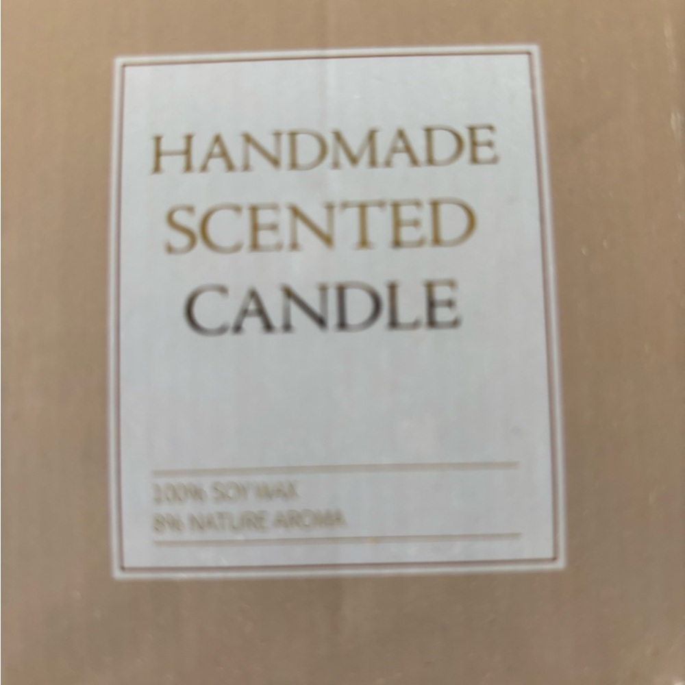 Handmade Soy Wax Candle With Whimsical Quote “ Moms Last Nerve” - Picture 2 of 2